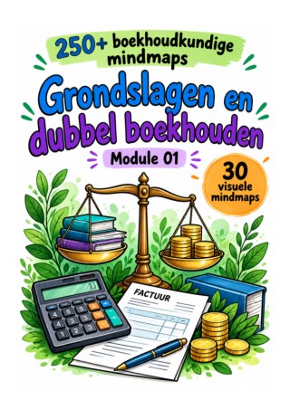 Omslag: Module 1 — Grondslagen en dubbel boekhouden