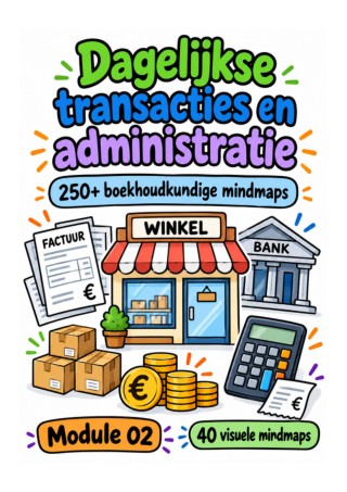 Omslag: Module 2 — Dagelijkse transacties en administratie