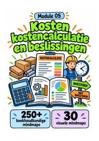 Omslag: Module 5 — Kosten, kostencalculatie en beslissingen