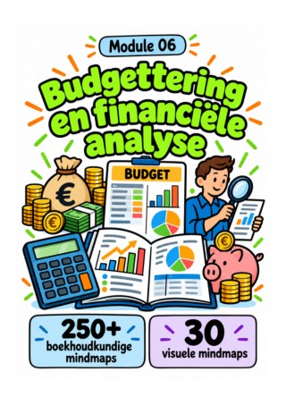 Omslag: Module 6 — Budgettering en financiële analyse