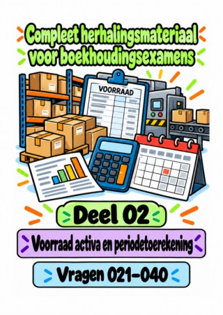 Omslag: Deel 2 — Voorraad, activa en periodetoerekening