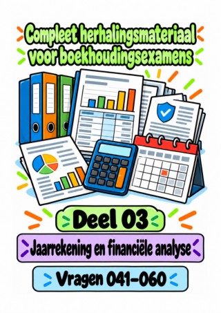 Omslag: Deel 3 — Jaarrekening en financiële analyse