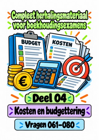 Omslag: Deel 4 — Kosten en budgettering