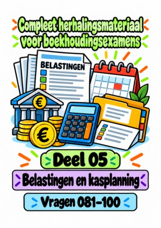 Omslag: Deel 5 — Belastingen en kasplanning
